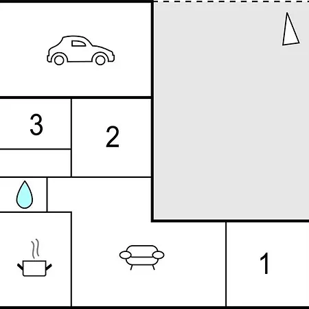 Feriehus 3 Bedroom Lovely In